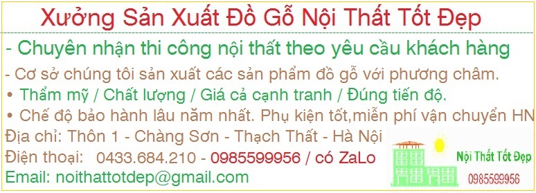 xưởng gỗ nội thất